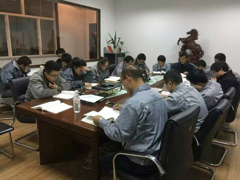 潍坊丰东热处理组织韩语培训活动